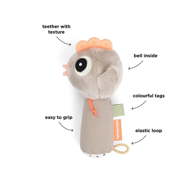 Done by Deer Rammelaar Tiny Farm Rattle koop je bij Babywinkel