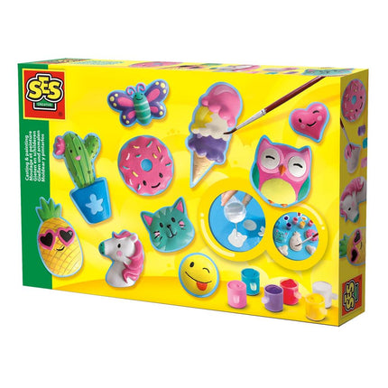 Ses 01133 Gips Gieten Vrolijke Figuren - Babywinkel - 8710341011338
