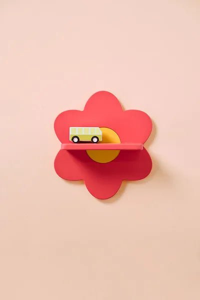 Kid's Concept Wandplank Flower Pink koop je bij Babywinkel