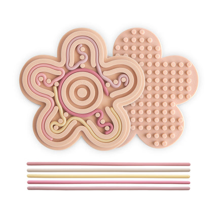 <tc>Mushie</tc> Juguete sensorial de silicona Petal