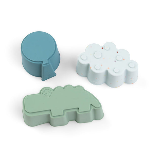 Silicone shapes 3 pcs Happy clouds - Babywinkel - 5712643052005