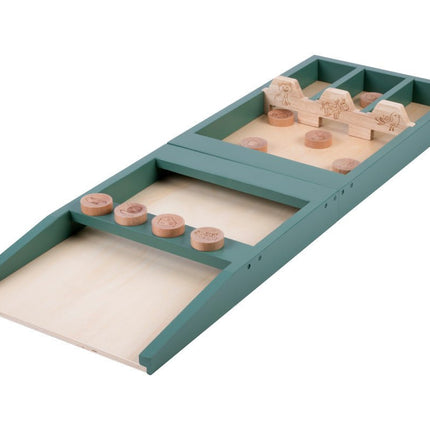 Sjoelbak/shuffle board/jeu de pallet/Jakkolo basilgreen - Babywinkel - 8714218729647