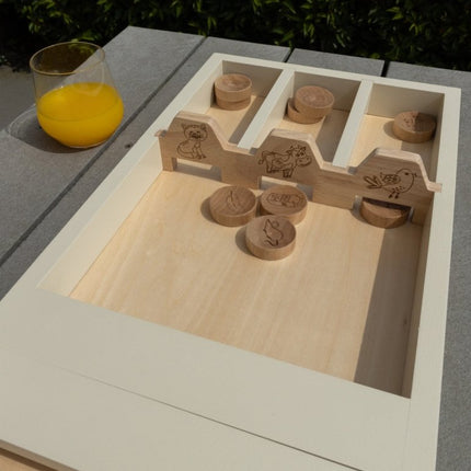 Sjoelbak/shuffle board/jeu de pallet/Jakkolo sand - Babywinkel - 8714218729654