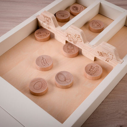 Sjoelbak/shuffle board/jeu de pallet/Jakkolo sand - Babywinkel - 8714218729654