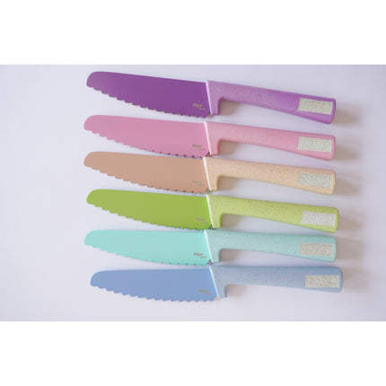 SKÅGFÄ KLYV Classic Kidssafe Cuchillo Lime