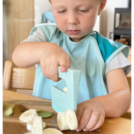 SKÅGFÄ KLYV Kidssafe Cuchillo Aqua