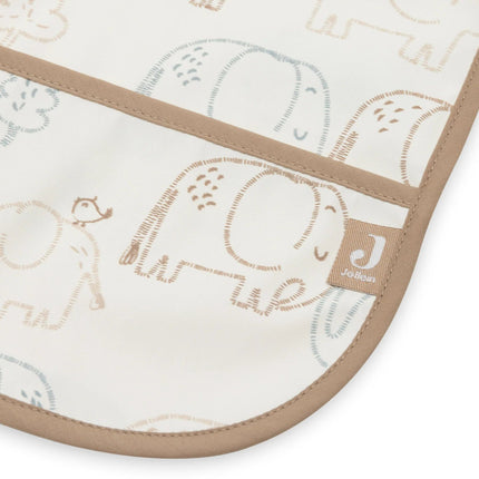 Slab Waterproof met Mouw - Elephant Tales - Babywinkel - 8717329399808