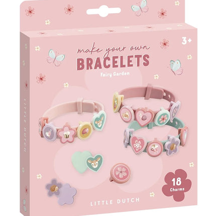 Little Dutch Kit para hacer pulseras Rosa & Friends