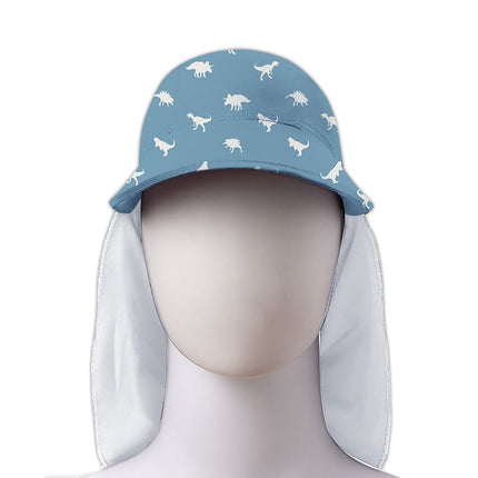 Slipstop Zonnehoedje Dino Petrol - Slipstop - Babywinkel - 8683555267542