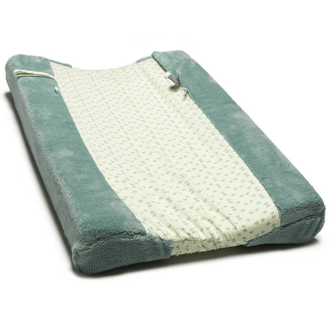 Snoozebaby Aankleedkussenhoes Happy Dressing Gray Mist 45x70cm koop je bij Babywinkel