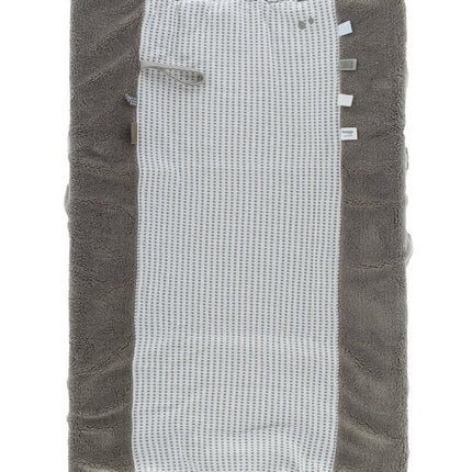 Snoozebaby Aankleedkussenhoes Happy Dressing Warm Brown 45x70cm - Snoozebaby - Babywinkel - 8719743856899