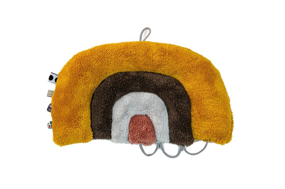 Snoozebaby Knuffeldoekje Regenboog Puzzel Bumblebee koop je bij Babywinkel