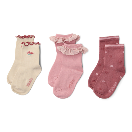 Paquete de 3 calcetines Multi