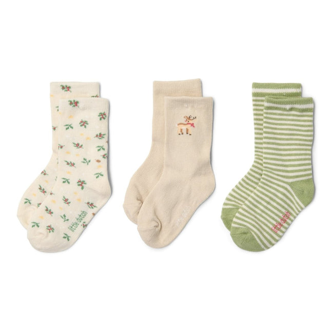 Little Dutch Babysokjes Little Christmas 3St koop je bij Babywinkel