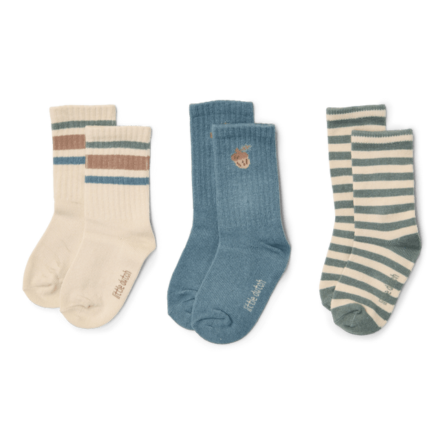 Little Dutch Babysokjes Multi 3St koop je bij Babywinkel