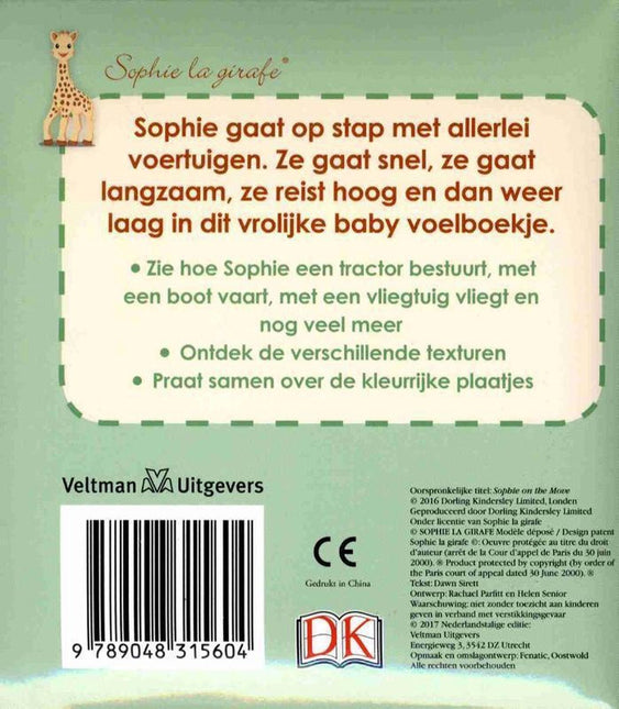 Sophie de Giraf Baby Boekje Voelboekje: Sophie Gaat Op Stap - Sophie de Giraf - Babywinkel - 9789048315604