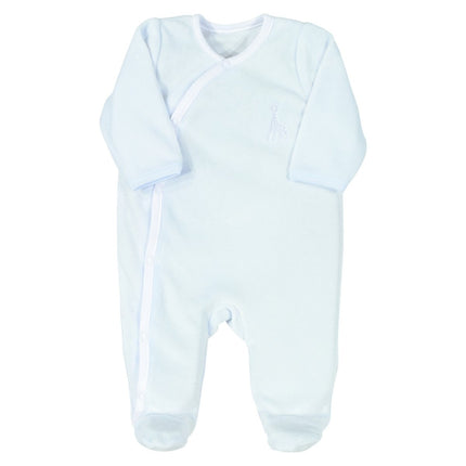 Sophie de Giraf Boxpakje Met Opening Schuin Velour Blauw - Sophie de Giraf - Babywinkel - 3760108774919