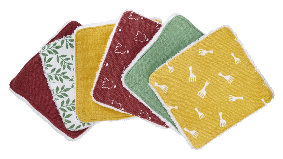 Sophie de Giraf Monddoekje 6St - Sophie de Giraf - Babywinkel - 3056568508028