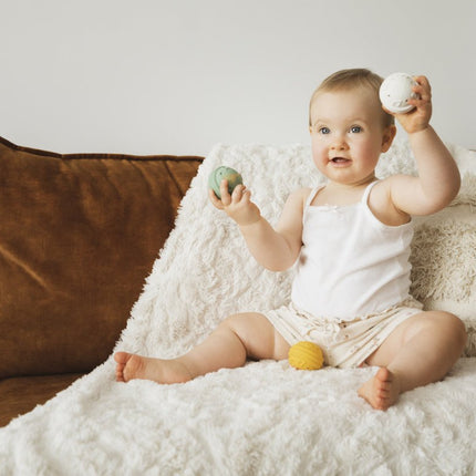 Sophie de Giraf Sensorisch Speelgoed Speelballen met Geluid 3St koop je bij Babywinkel