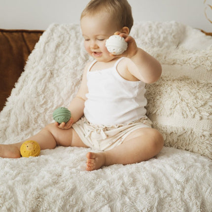 Sophie de Giraf Sensorisch Speelgoed Speelballen met Geluid 3St koop je bij Babywinkel