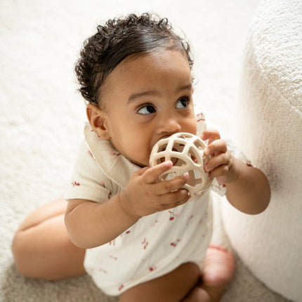 Speelbal clay/warm linen - 2 - pack koop je bij Babywinkel