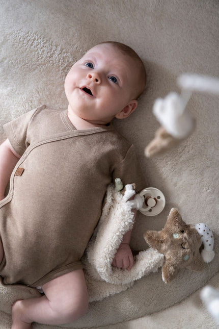 Speendoekje Heaven clay/warm linen - Babywinkel - 8721052104141