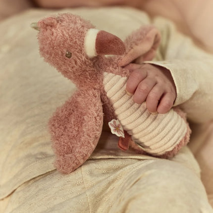 <tc>Little Dutch</tc> Juguete para apretar «Flamingo Safari»