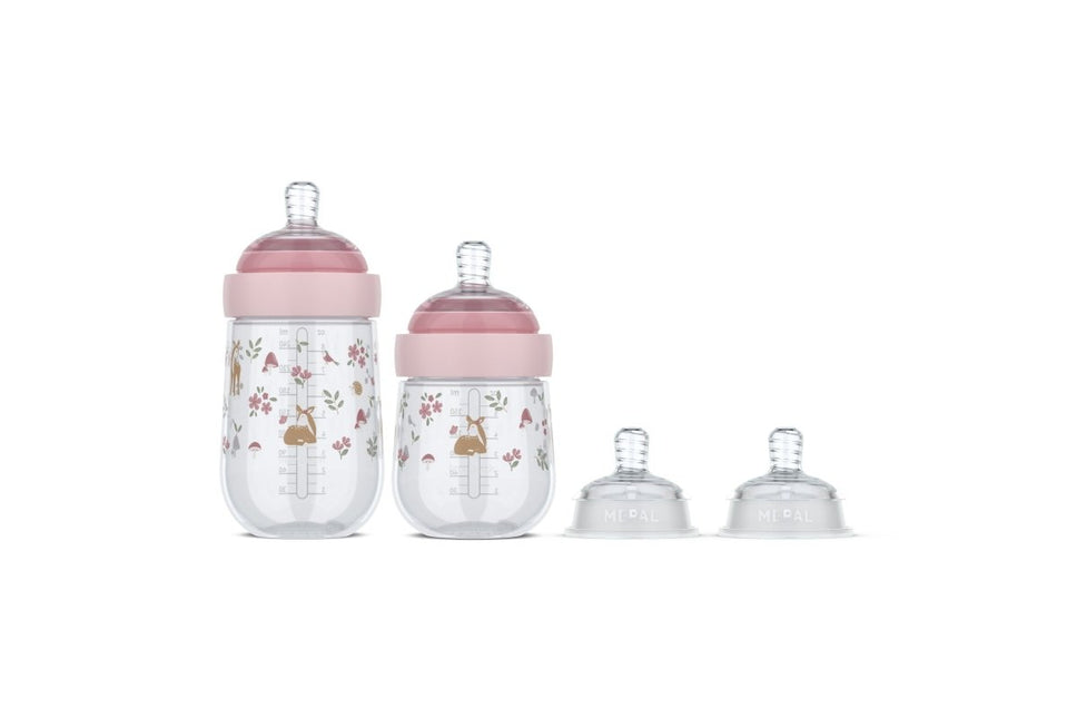 Starterset babyflessen Mepal Mio 4 - delig - Fairy Garden - Babywinkel - 8720294058090