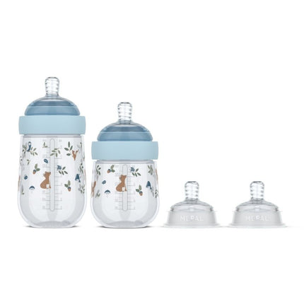 Starterset babyflessen Mepal Mio 4 - delig - Little Dutch - Forest Friends - Babywinkel - 8720294058069