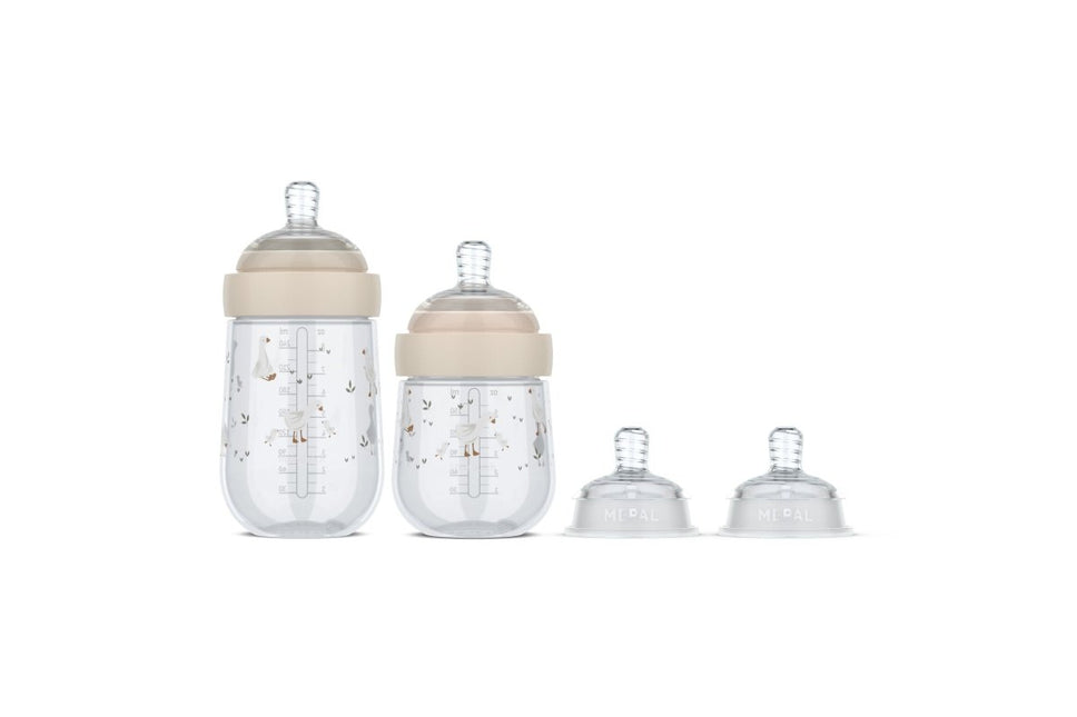 Starterset babyflessen Mepal Mio 4 - delig - Little Goose - Babywinkel - 8720294058038