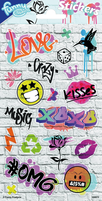 Stickers Graffiti - Babywinkel - 8718819313717