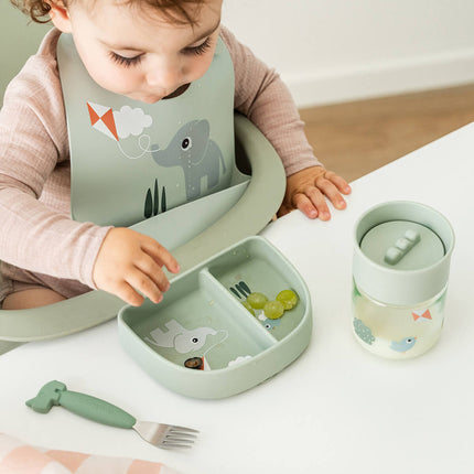 Stick&Stay compartimentenbak Playground Green koop je bij Babywinkel