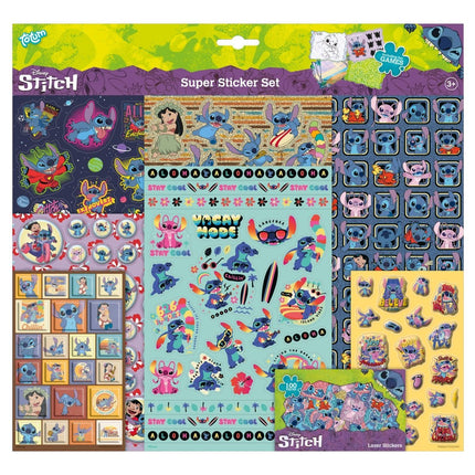 Stitch Stickers 7st - Babywinkel - 8714274700062