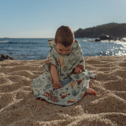 Strand poncho Ocean World Multicolour koop je bij Babywinkel