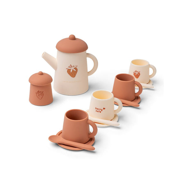 Strawberry Fields Silicone Theeservies koop je bij Babywinkel