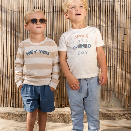 Sweater Biscuit Stripe koop je bij Babywinkel