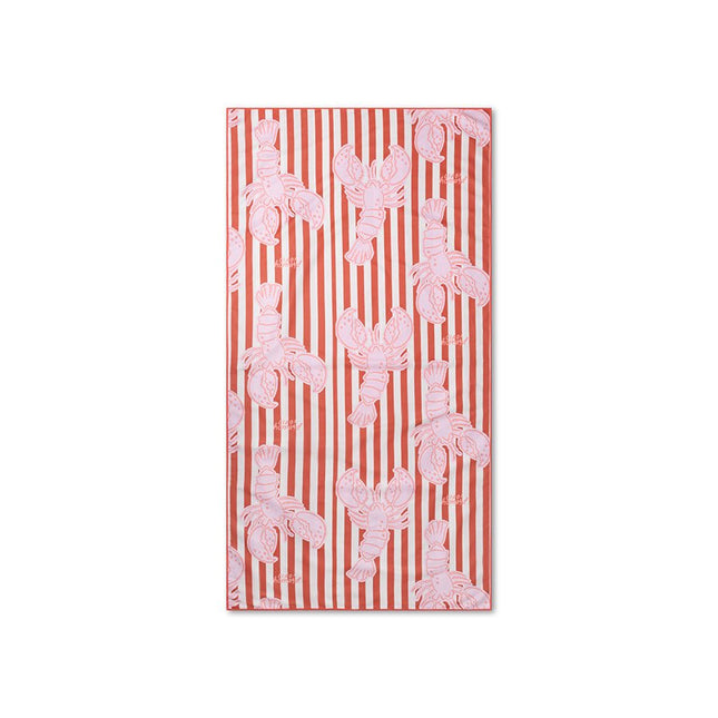 Swim Essentials Microvezel Strandlaken – Lobster (180 × 90 cm) koop je bij Babywinkel
