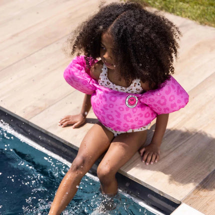 Swim Essentials Zwemvest Jumper Kind Panterprint 2 - 6 Jaar koop je bij Babywinkel