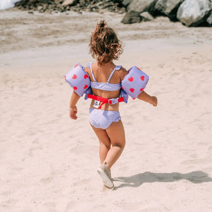 Swim Essentials Zwemvest Puddle Jumper Flower Hearts 2 - 6 Jaar koop je bij Babywinkel