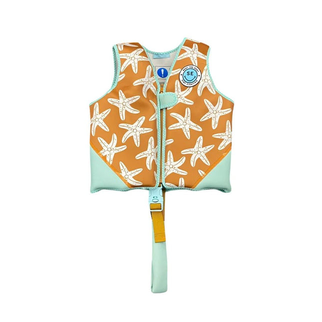 Swim Essentials Zwemvest Sea Star Leopard 3 - 6 Years koop je bij Babywinkel