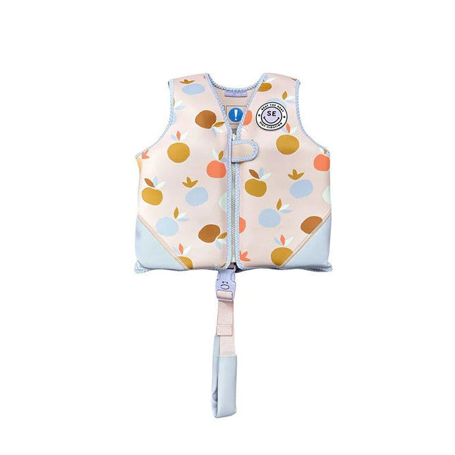 Swim Essentials Zwemvest Summer Fruits Leopard 3 - 6 Years koop je bij Babywinkel