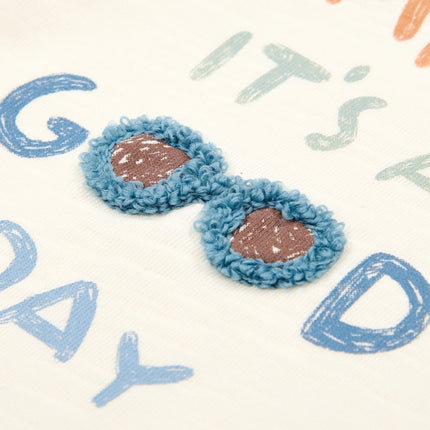 T-shirt korte mouw Creme koop je bij Babywinkel