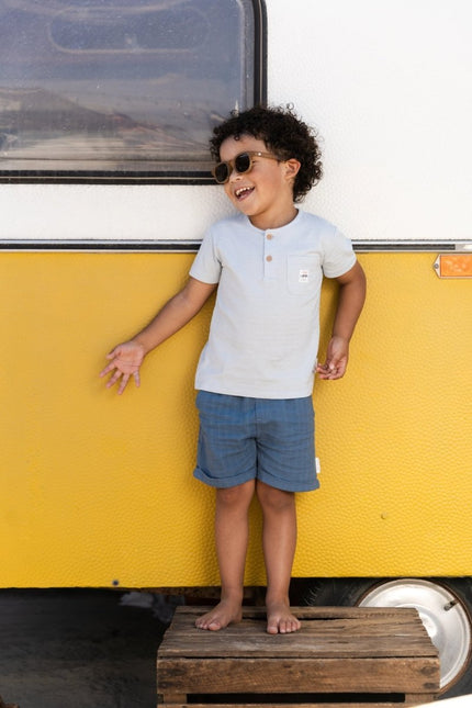 T-shirt korte mouw Light Blue koop je bij Babywinkel