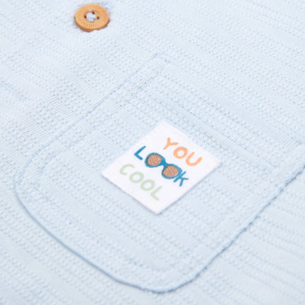 T-shirt korte mouw Light Blue koop je bij Babywinkel