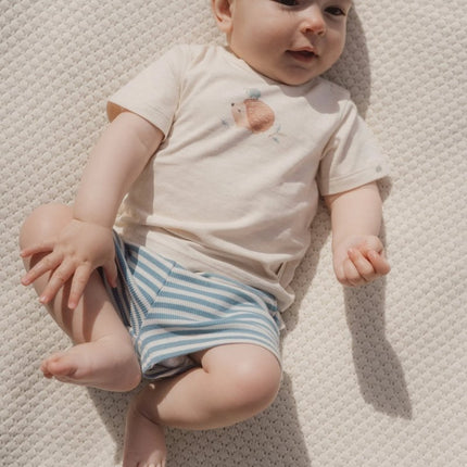 T-shirt korte mouw zand Sand Melee koop je bij Babywinkel