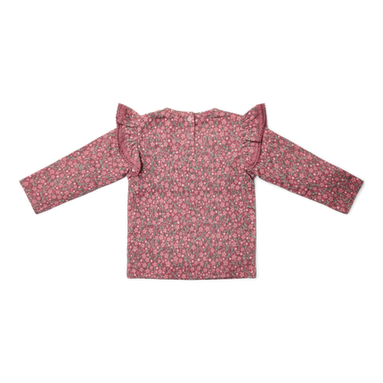 Camiseta manga larga Rouge Flower