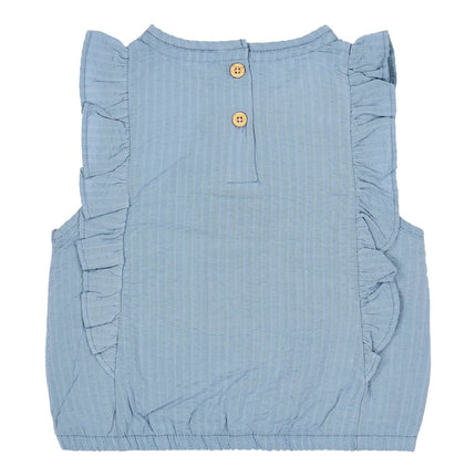 T-shirt mouwloos Denim Blue koop je bij Babywinkel