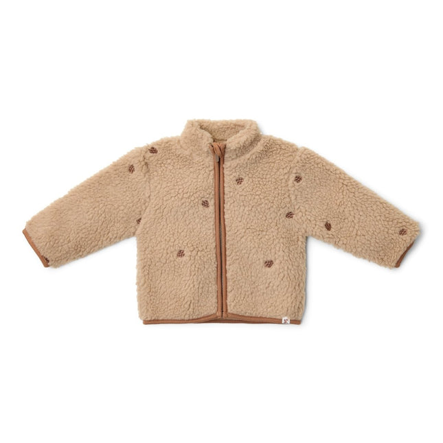 Little Dutch Baby Vestje Teddy Taupe koop je bij Babywinkel