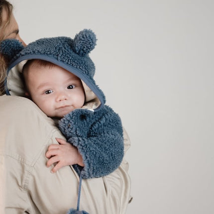 Teddy wanten Stone Blue - Babywinkel - 8721122583661