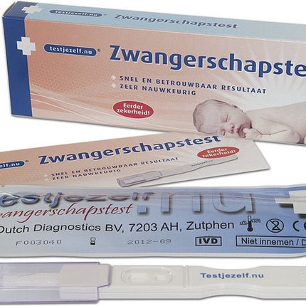 Testjezelf Zwangerschapstest Midstream 2St - Testjezelf - Babywinkel - 8718053780016